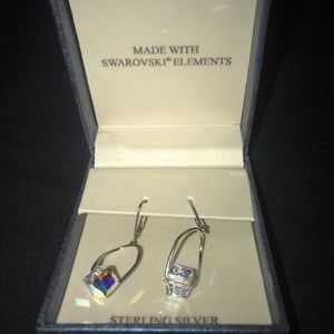 Sterling silver earrings (Swarovski elements)